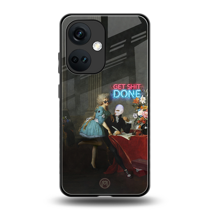 get shit done back phone cover | glass case for oneplus nord ce 3