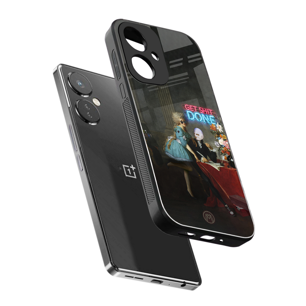 get shit done back phone cover | glass case for oneplus nord ce 3