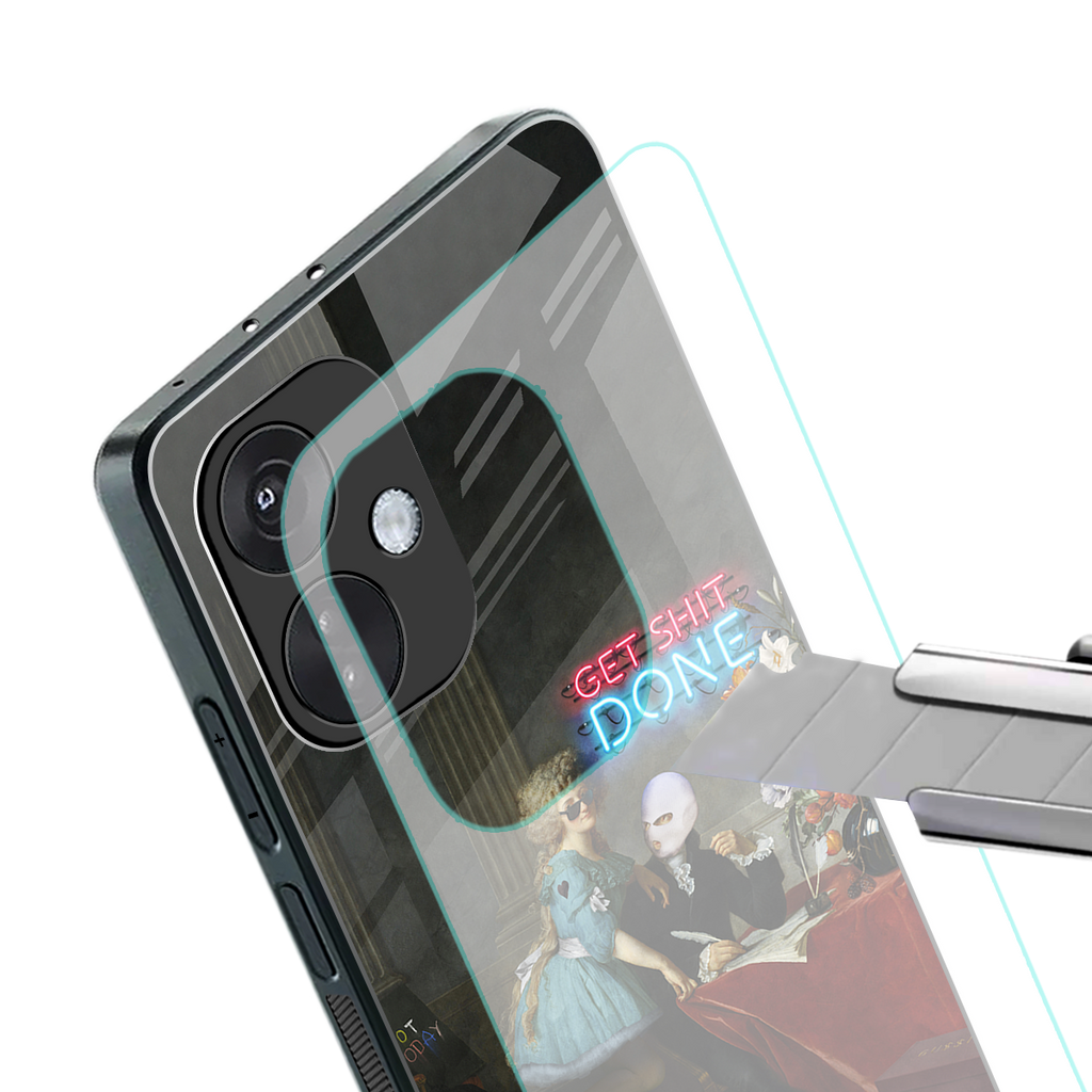 get shit done back phone cover | glass case for oneplus nord ce 3