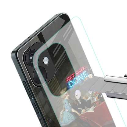 get shit done back phone cover | glass case for oneplus nord ce 3