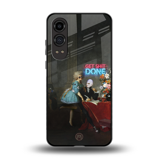 get shit done back phone cover | glass case for oneplus nord ce 4 lite