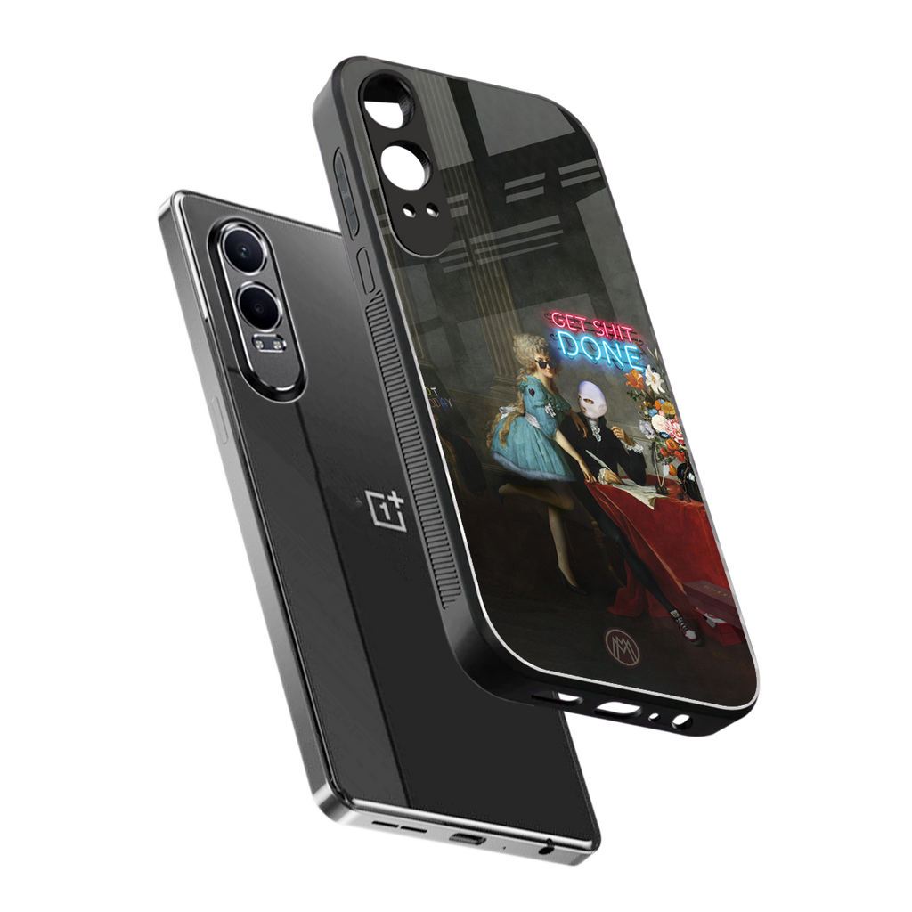 get shit done back phone cover | glass case for oneplus nord ce 4 lite