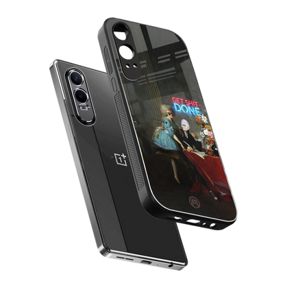 get shit done back phone cover | glass case for oneplus nord ce 4 lite