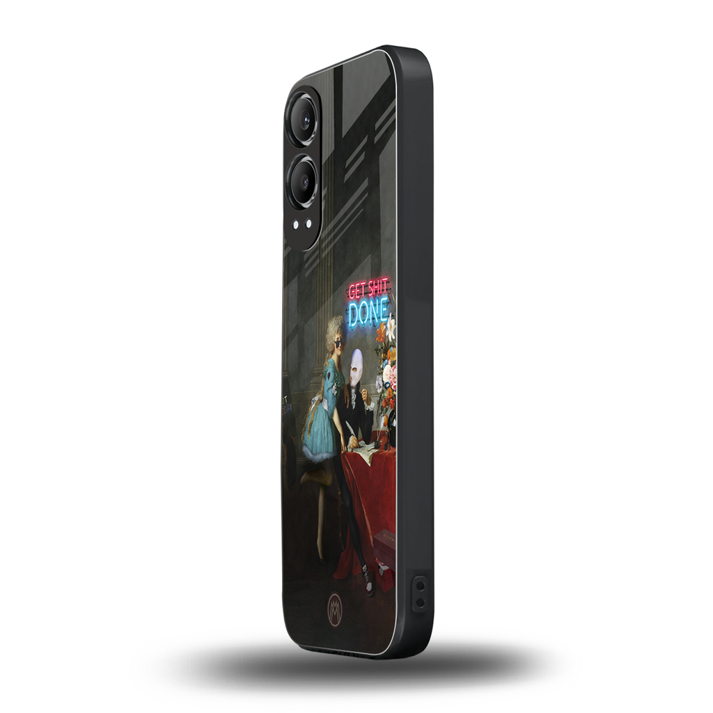 get shit done back phone cover | glass case for oneplus nord ce 4 lite