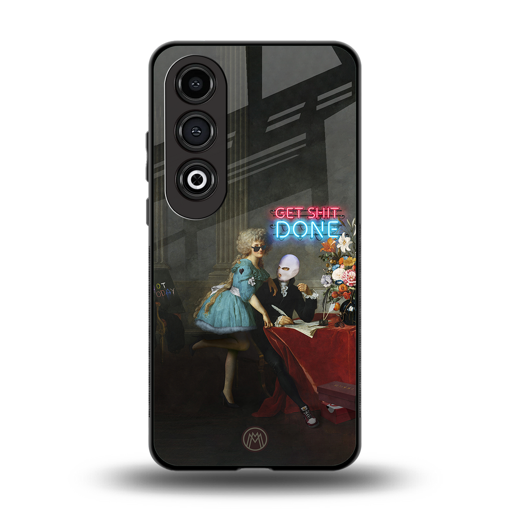 get shit done back phone cover | glass case for oneplus nord ce 4