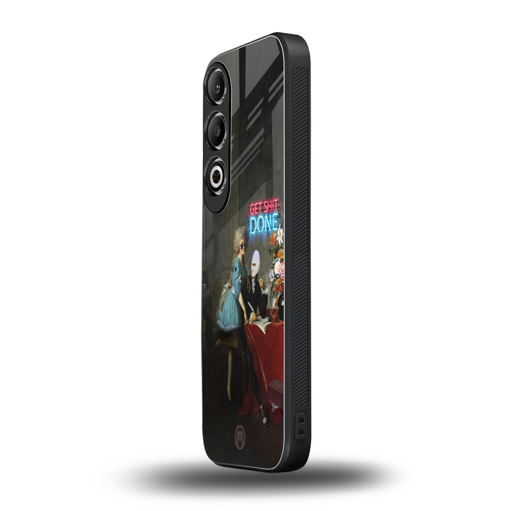 get shit done back phone cover | glass case for oneplus nord ce 4