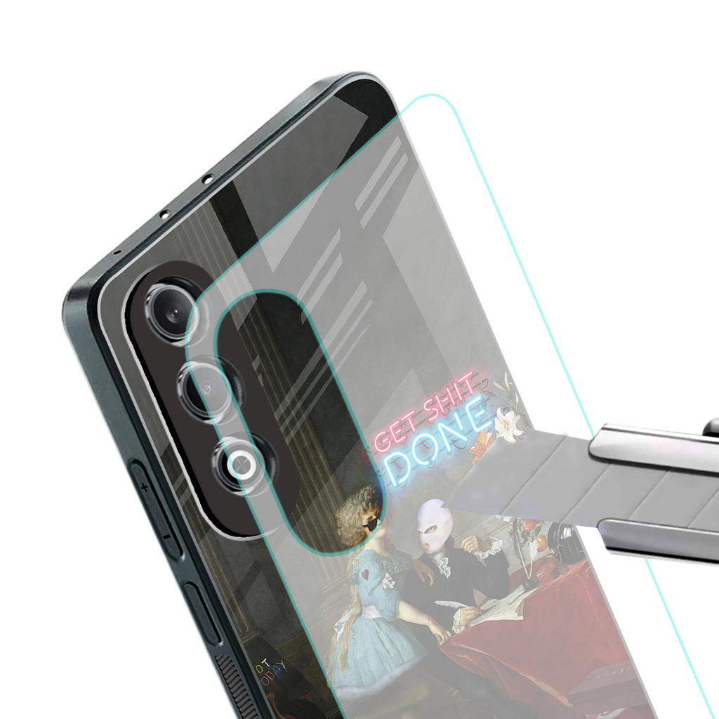 get shit done back phone cover | glass case for oneplus nord ce 4