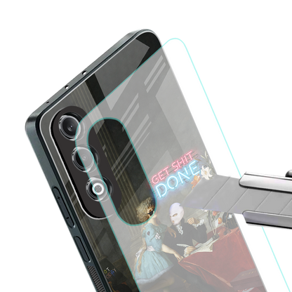 get shit done back phone cover | glass case for oneplus nord ce 4