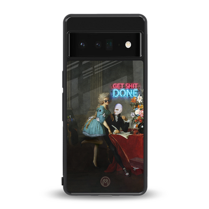 get shit done back phone cover | glass case for google pixel 6 pro