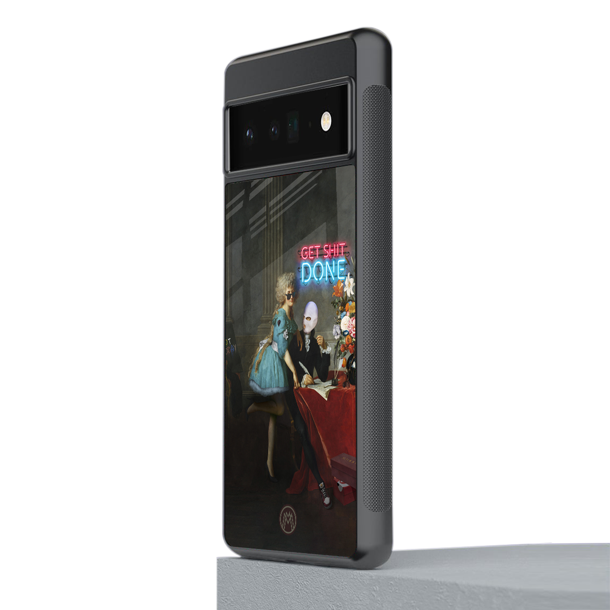 get shit done back phone cover | glass case for google pixel 6 pro