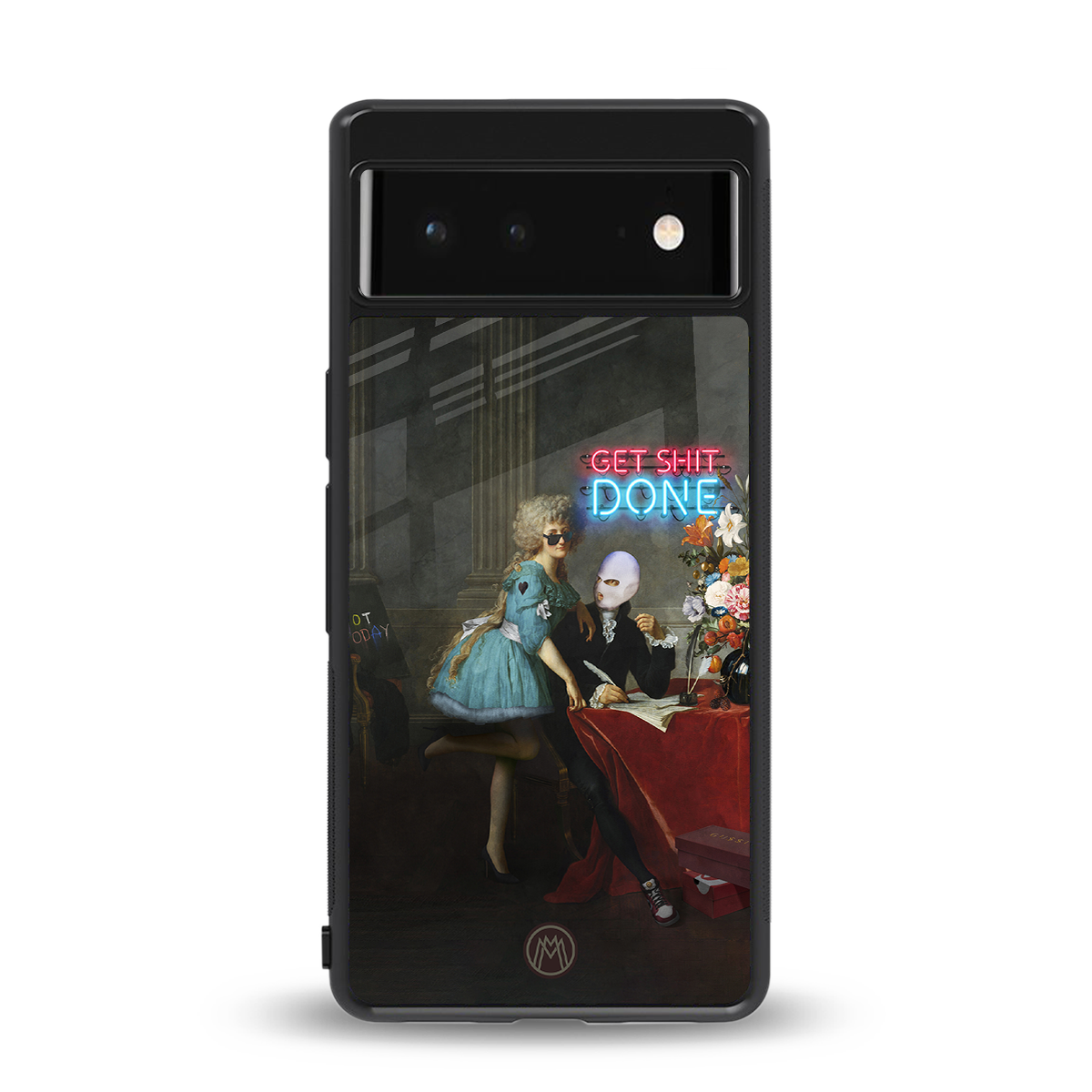 get shit done back phone cover | glass case for Google Pixel 6A