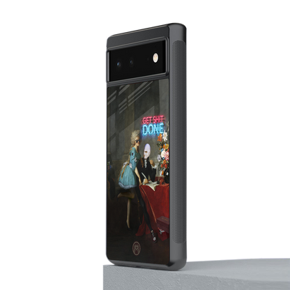 get shit done back phone cover | glass case for Google Pixel 6A