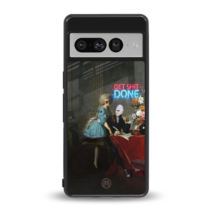 get shit done back phone cover | glass case for google pixel 7 pro