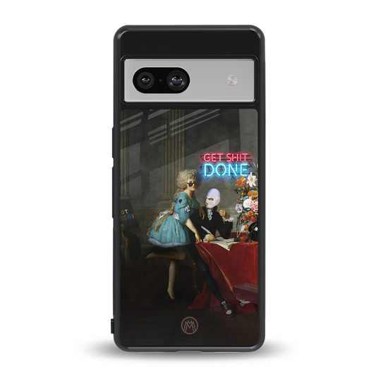 get shit done back phone cover | glass case for Google Pixel 7
