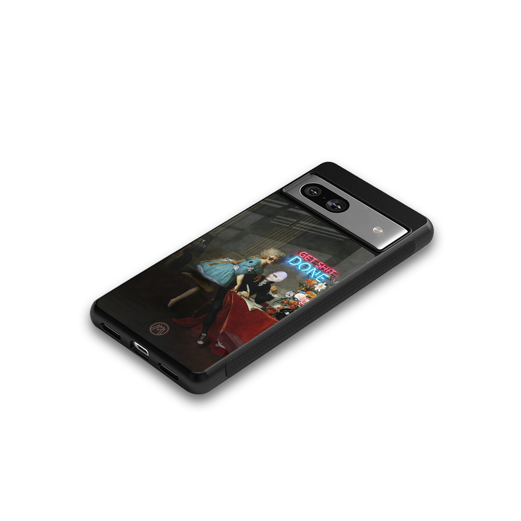 get shit done back phone cover | glass case for Google Pixel 7A
