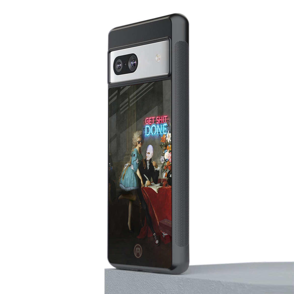 get shit done back phone cover | glass case for Google Pixel 7A