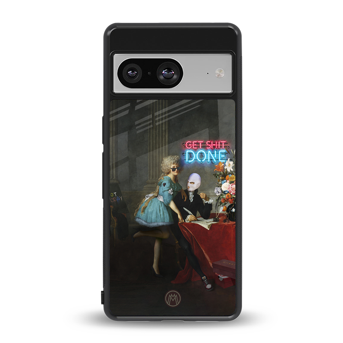 get shit done back phone cover | glass case for Google Pixel 8