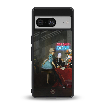 get shit done back phone cover | glass case for Google Pixel 8