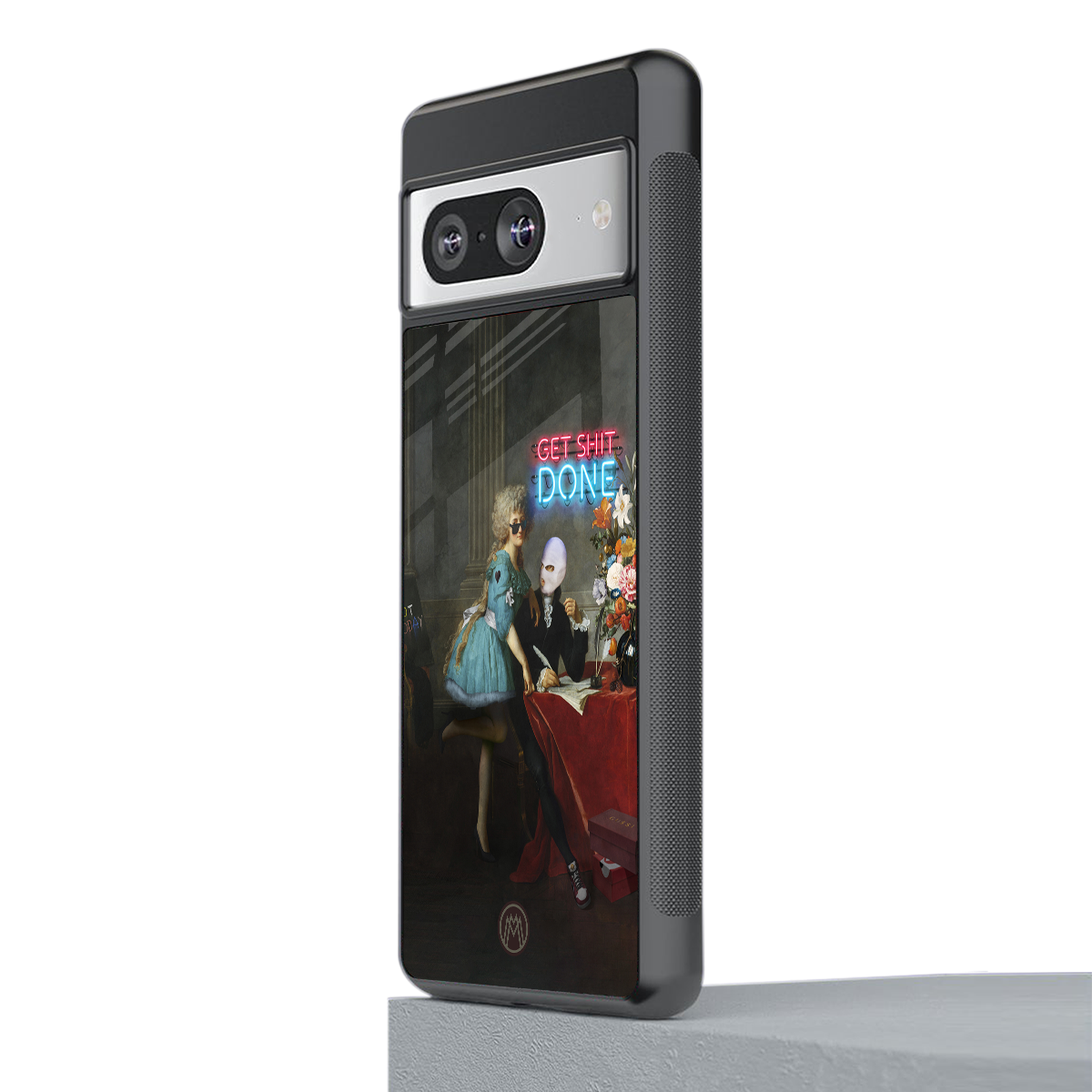 get shit done back phone cover | glass case for Google Pixel 8