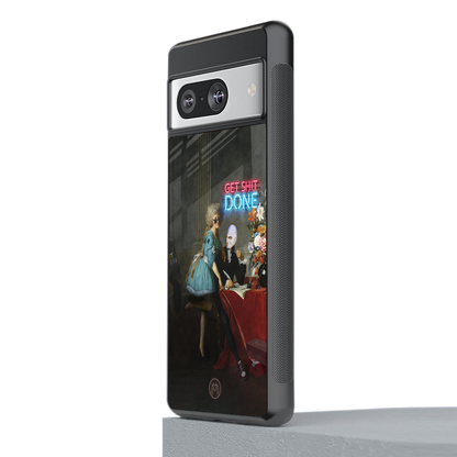 get shit done back phone cover | glass case for Google Pixel 8