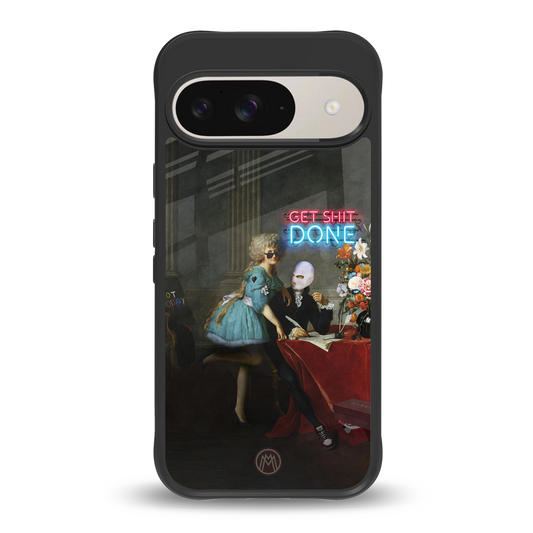 get shit done back phone cover | glass case for google pixel 9