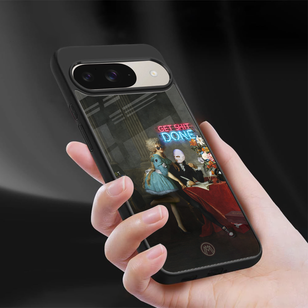 get shit done back phone cover | glass case for google pixel 9