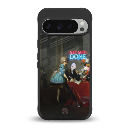 get shit done back phone cover | glass case for google pixel 9 pro xl