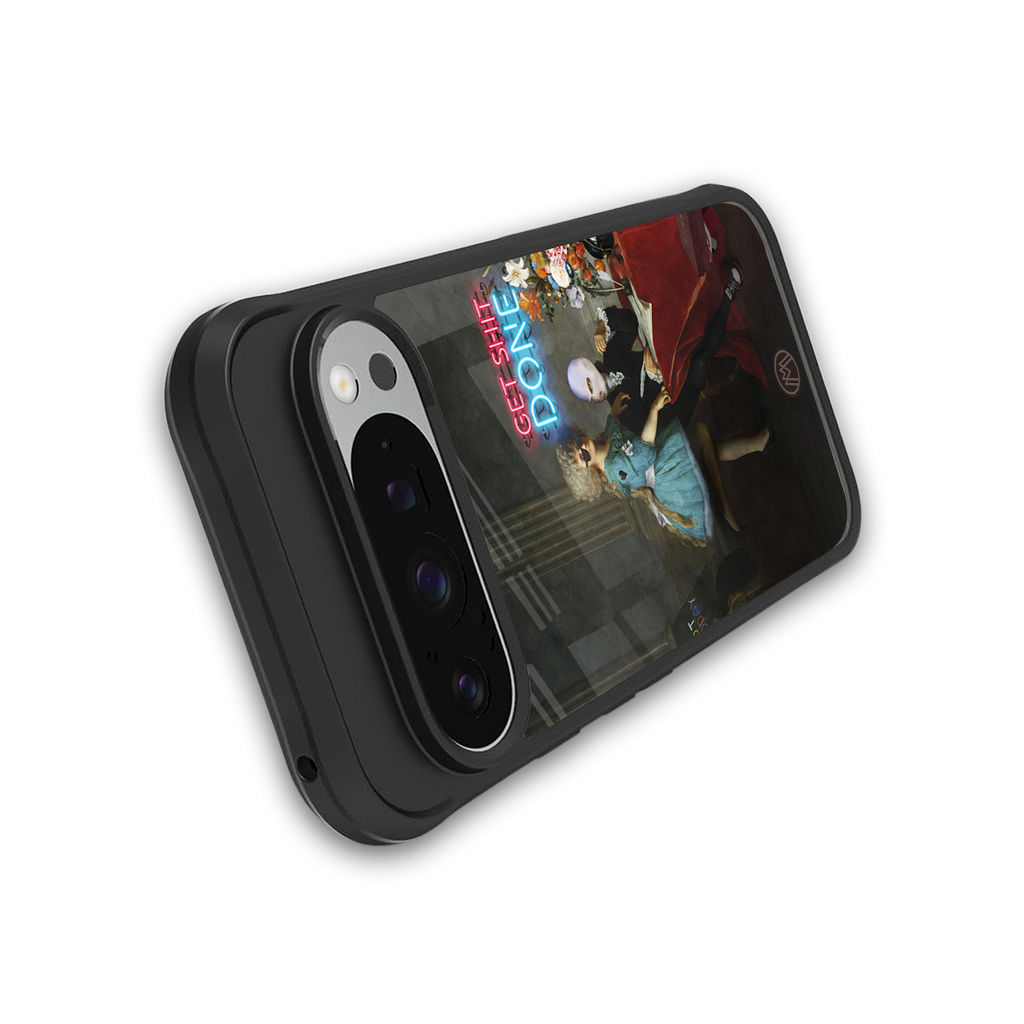 get shit done back phone cover | glass case for google pixel 9 pro