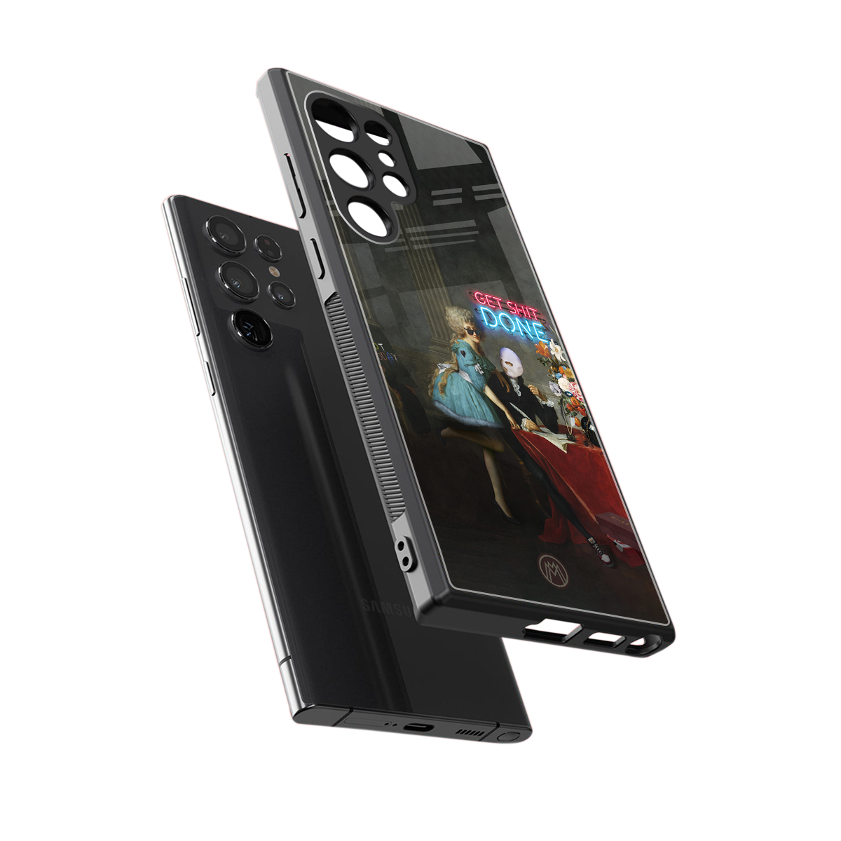 get shit done back phone cover | glass case for samsung galaxy s23 ultra