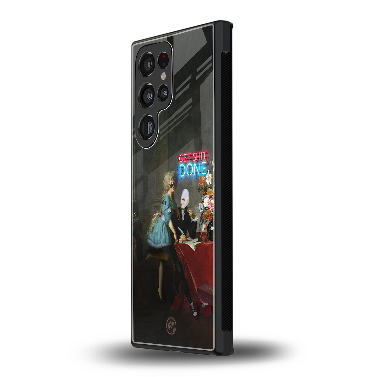 get shit done back phone cover | glass case for samsung galaxy s23 ultra