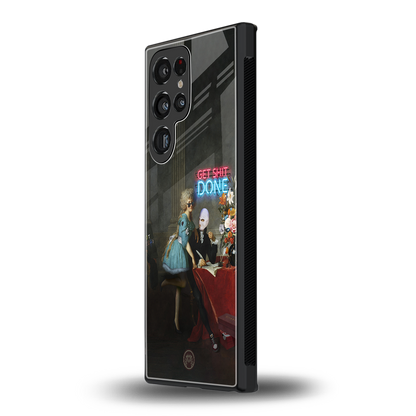 get shit done back phone cover | glass case for samsung galaxy s23 ultra