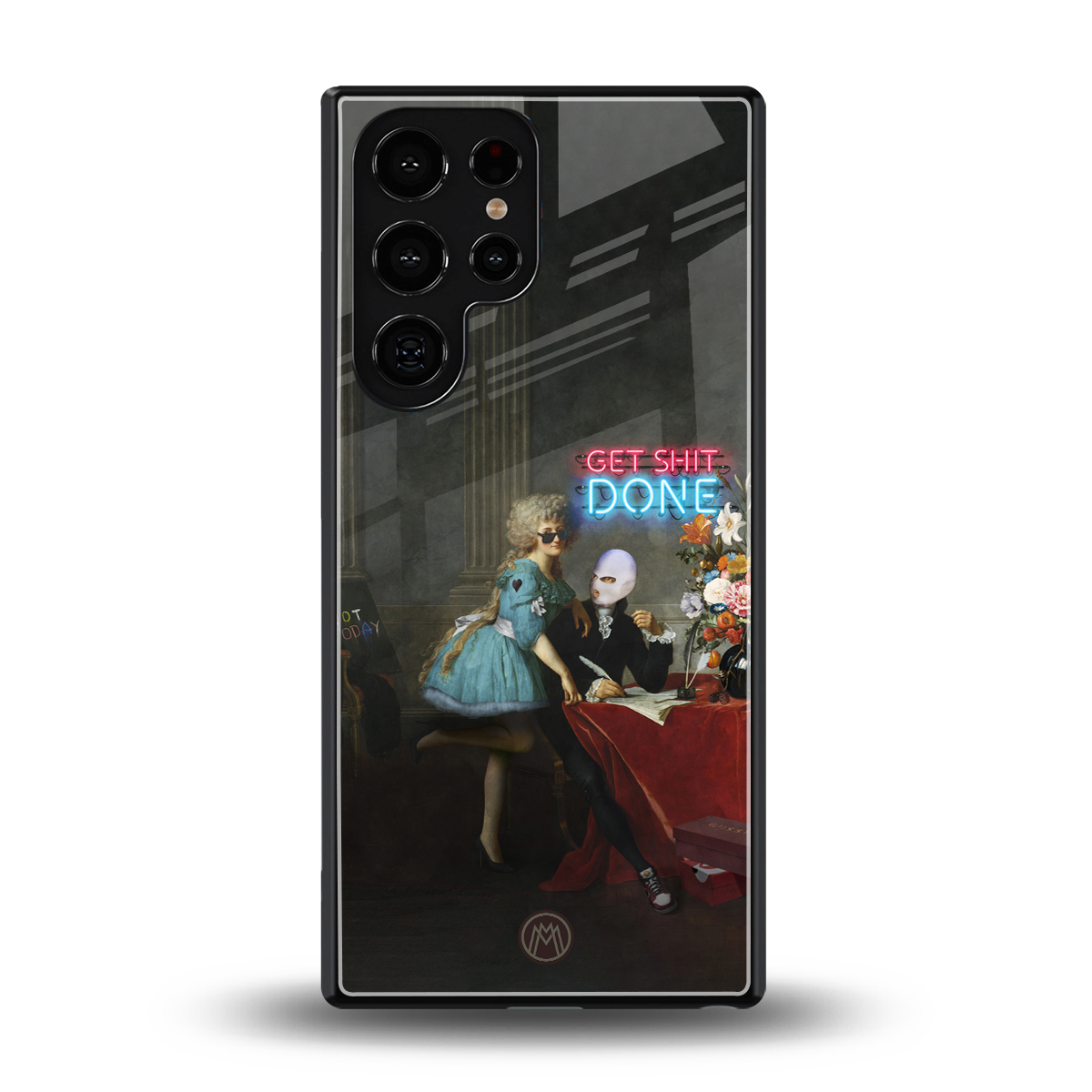 get shit done back phone cover | glass case for samsung galaxy s25 ultra