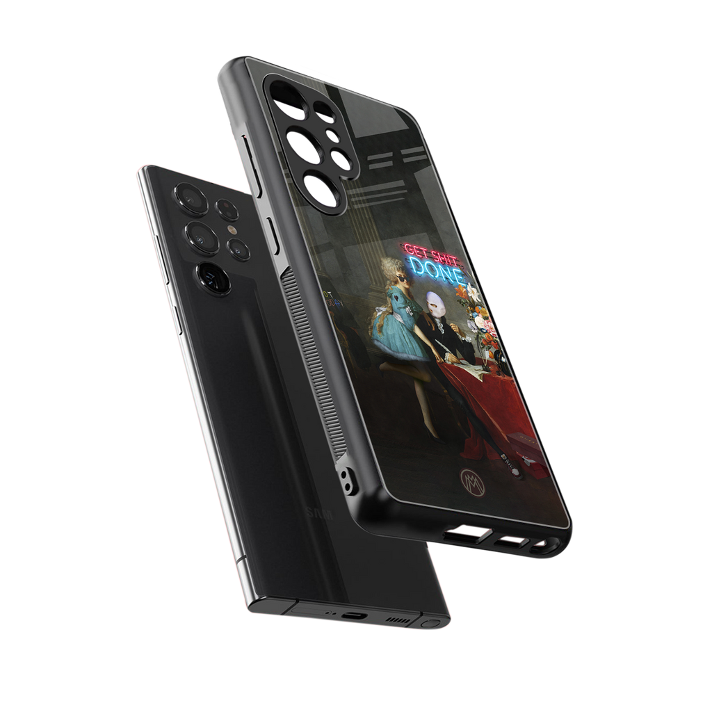 get shit done back phone cover | glass case for samsung galaxy s25 ultra