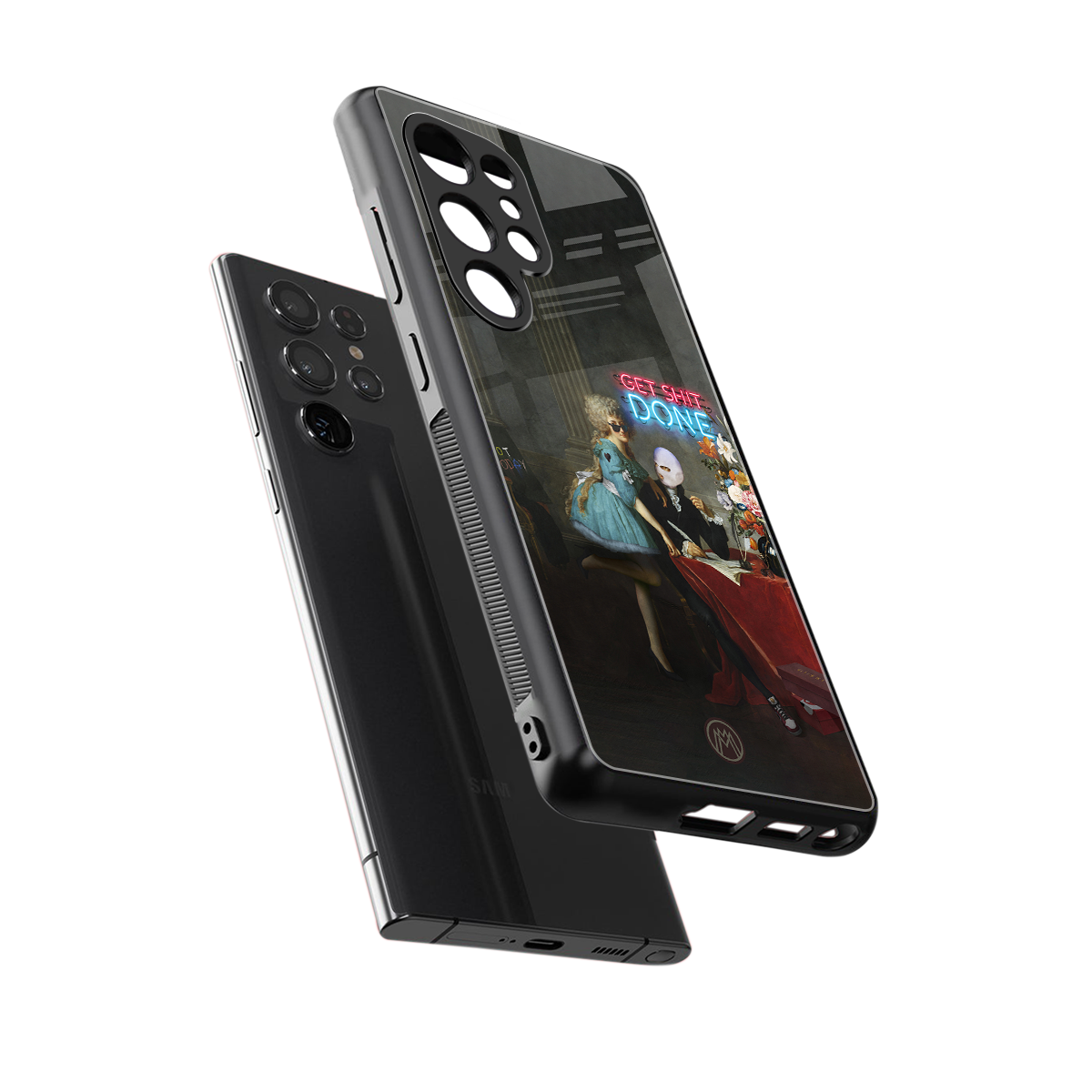 get shit done back phone cover | glass case for samsung galaxy s25 ultra