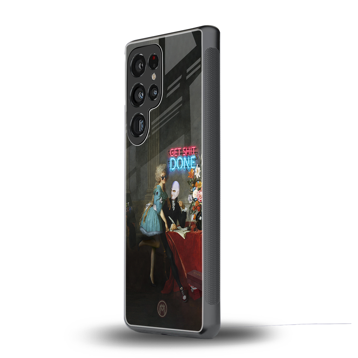 get shit done back phone cover | glass case for samsung galaxy s25 ultra