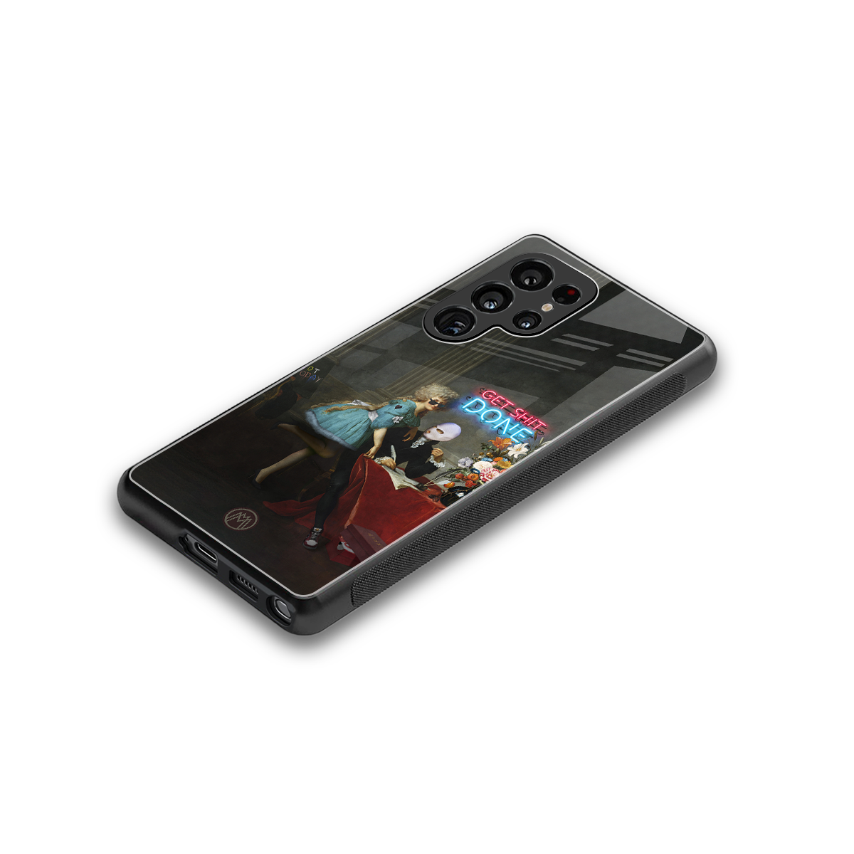 get shit done back phone cover | glass case for samsung galaxy s25 ultra