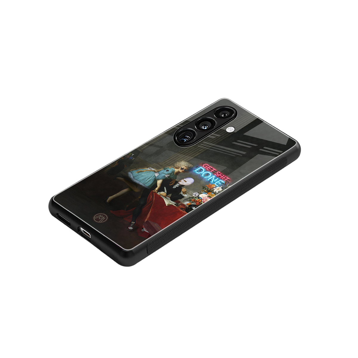 get shit done back phone cover | glass case for samsung galaxy s24 fe