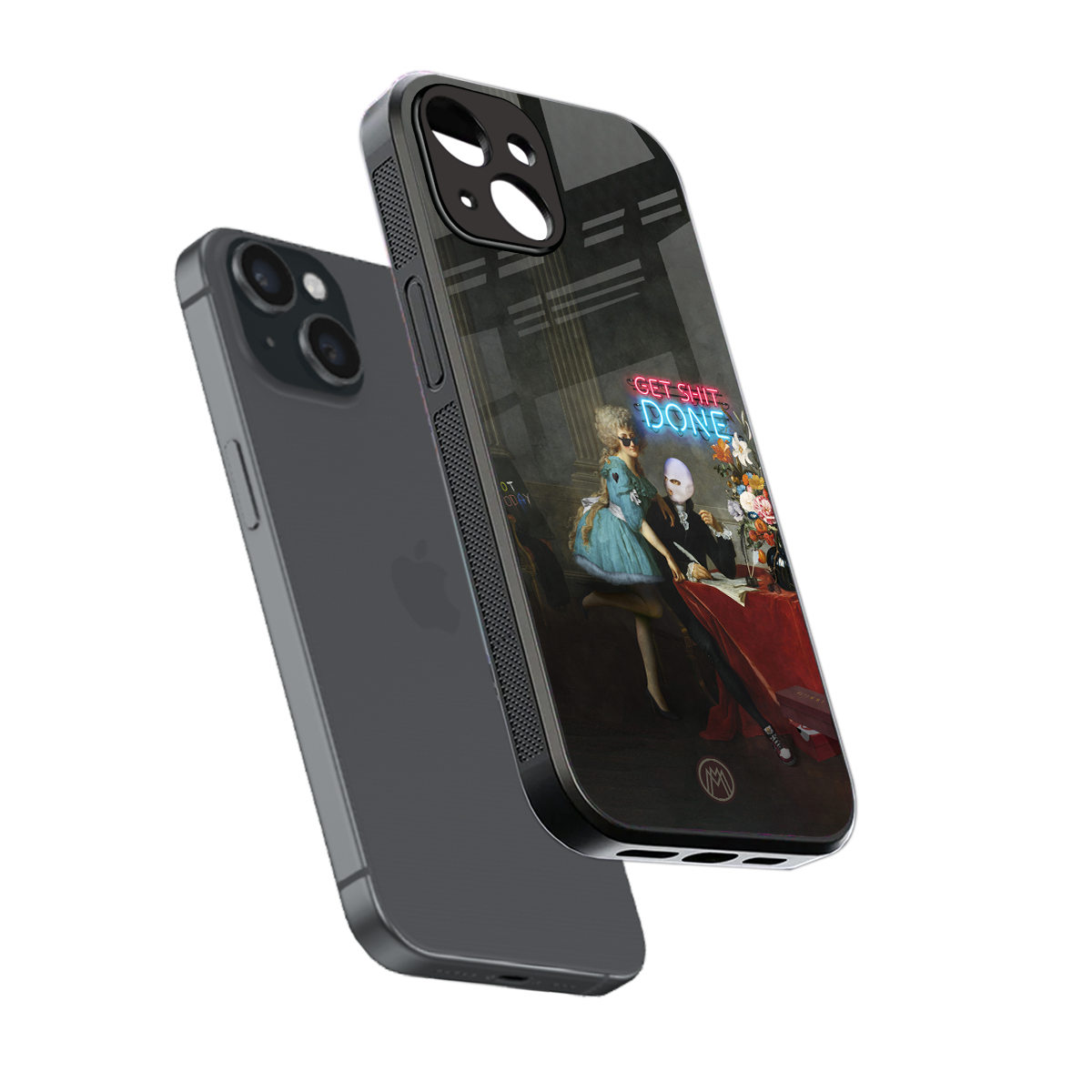 get shit done back phone cover | glass case for iphone 15