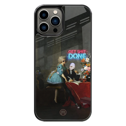 Premium Glass Back Mobile Phone Cover for iPhone, Samsung, OnePlus, Google Pixel, Redmi, Oppo, Vivo & Realme