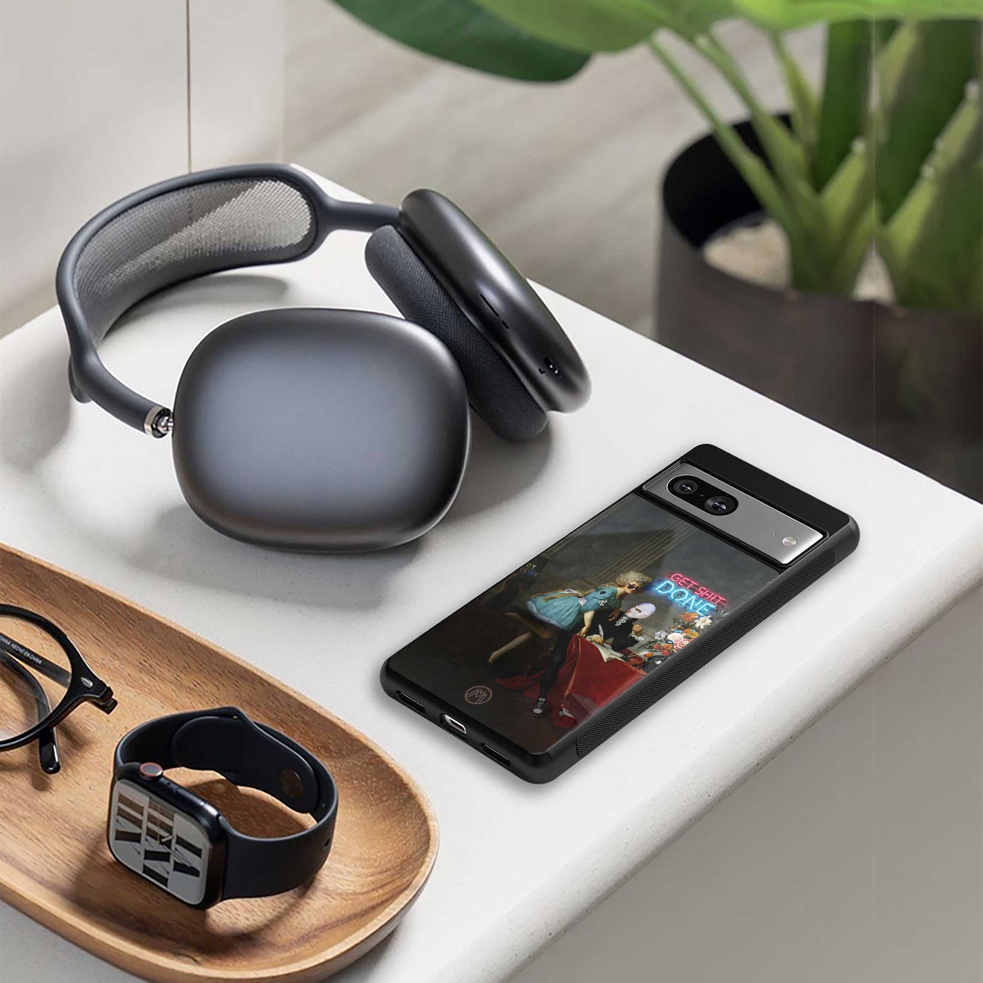 get shit done back phone cover | glass case for iphone 14 pro max