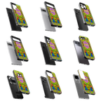Durable Glass Back Mobile Case for iPhone, Samsung, OnePlus, Google Pixel, Redmi, Vivo, Oppo