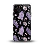 ghostly presence back phone cover | glass case for iphone 13