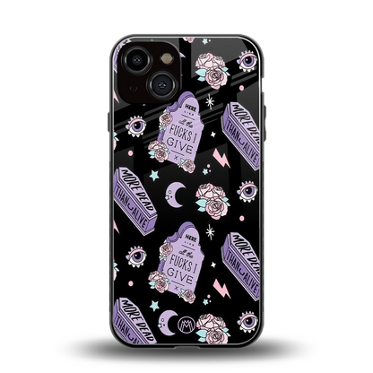 ghostly presence back phone cover | glass case for iphone 13