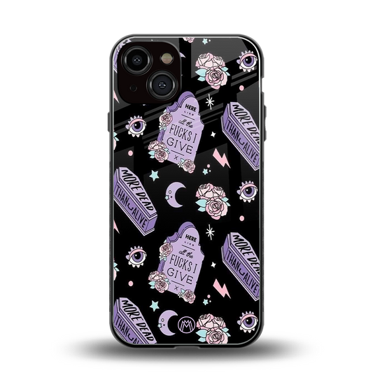 ghostly presence back phone cover | glass case for iphone 13