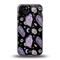 ghostly presence back phone cover | glass case for iphone 14 plus