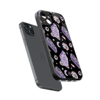 ghostly presence back phone cover | glass case for iphone 15 plus