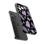 ghostly presence back phone cover | glass case for iphone 14 pro max