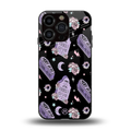 ghostly presence back phone cover | glass case for iphone 14 pro
