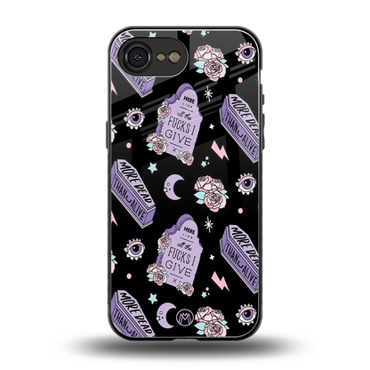 ghostly presence back phone cover | glass case for iphone 16e
