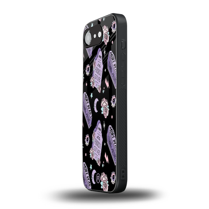 ghostly presence back phone cover | glass case for iphone 16e